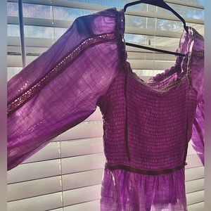 Japna Pastel Purple Blouse
